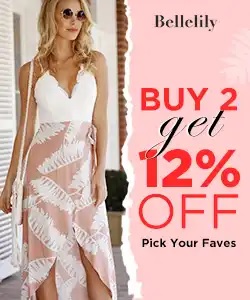 Bellelily Buy 2 Get 12% Off
